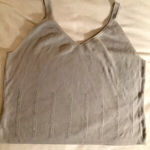 Ann Taylor Loft 100% silk tank top.